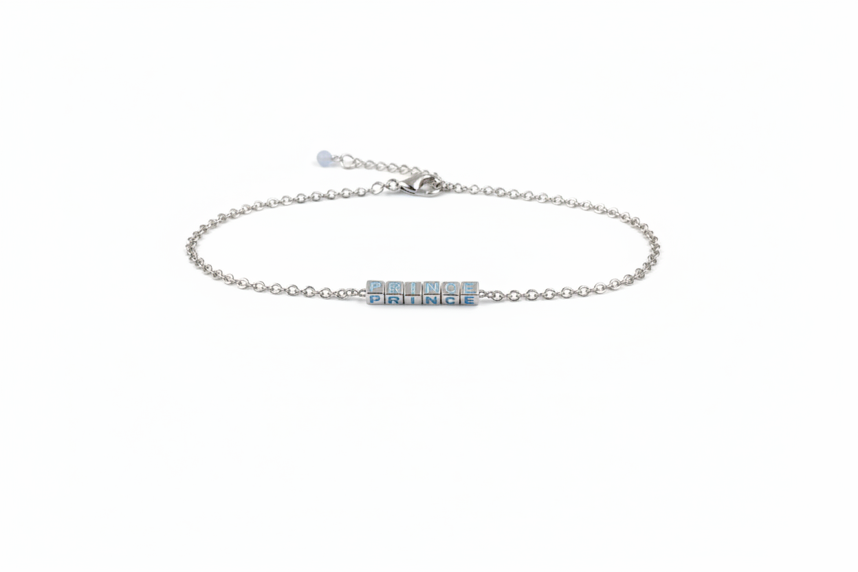 PRINCE bracelet with white background