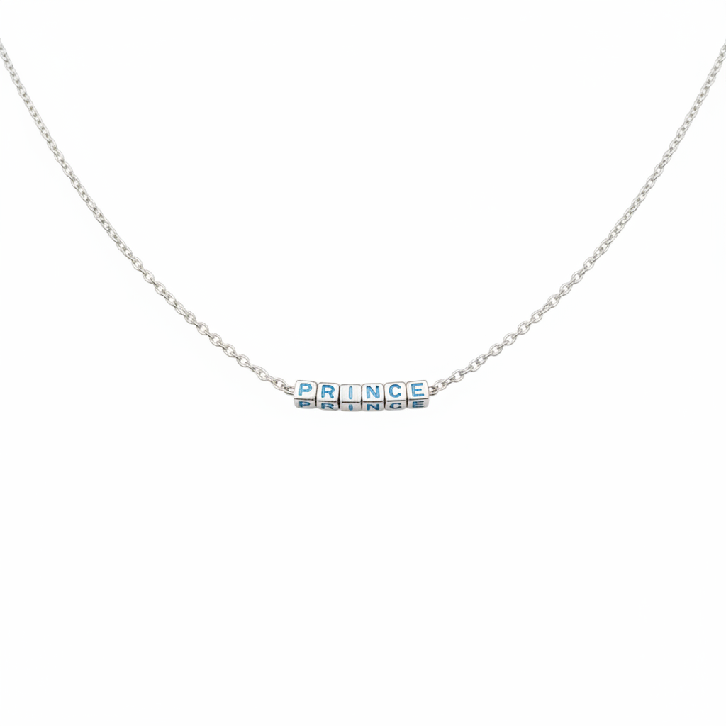 PRINCE necklace with white background