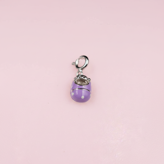 Purple charm - brighter with pink background